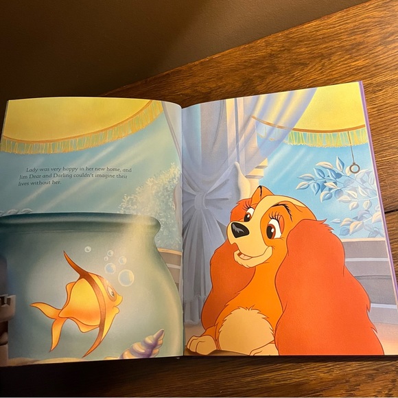 Disney Lady & The Tramp Hardcover Large Book - Picture 12 of 15